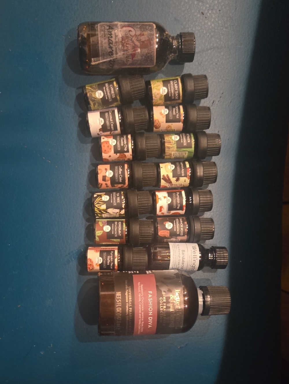 Assorted Aromatherapy & Essential Oil Bottle Lot